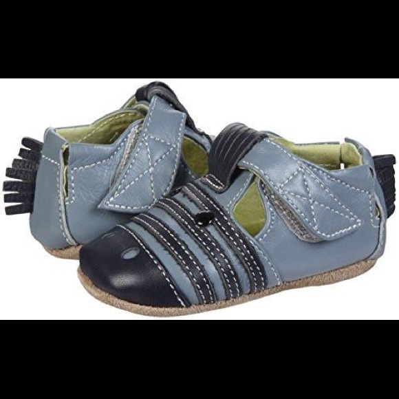 Livie and Luca Zebra Flat Crib Shoe - Picture 5 of 6