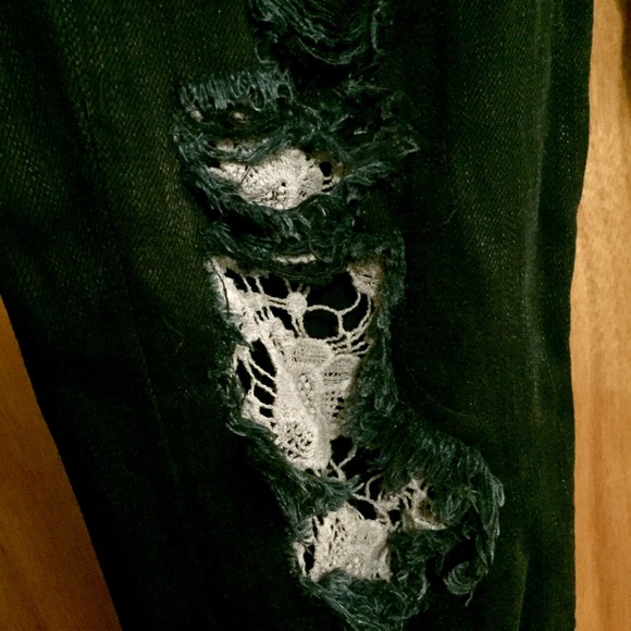 LF Carmar Highrise Lace BF Jean - Picture 3 of 8