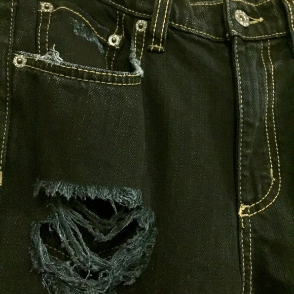 LF Carmar Highrise Lace BF Jean - Picture 4 of 8