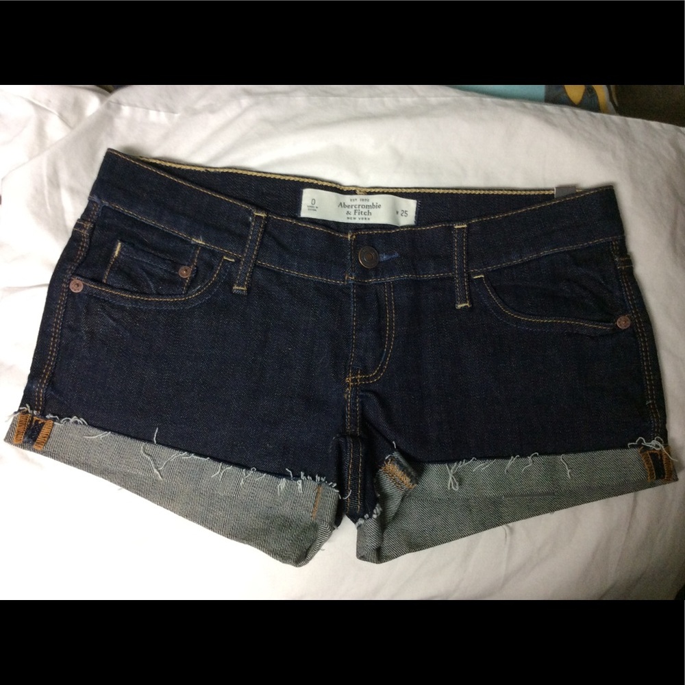 New Abercrombie and Fitch Jean shorts..size 0