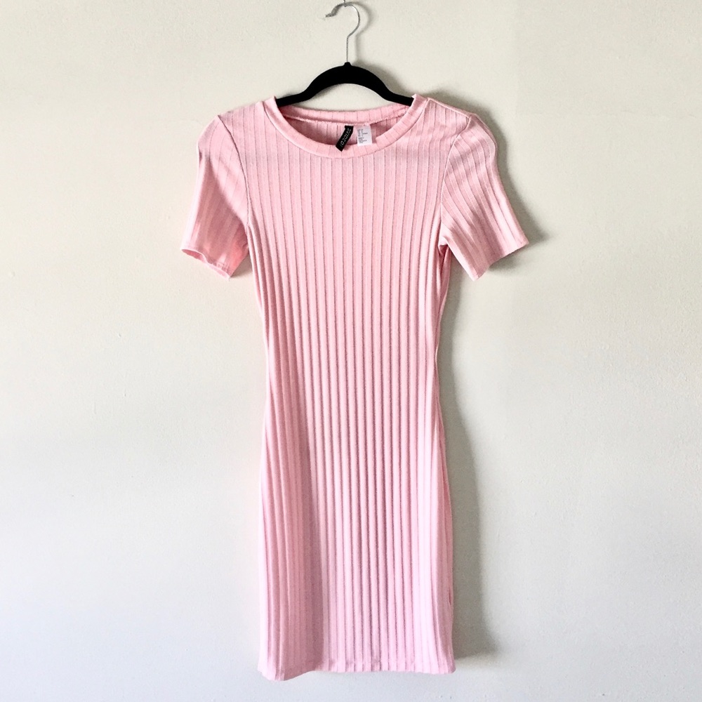 H&M Ribbed Jersey Dress