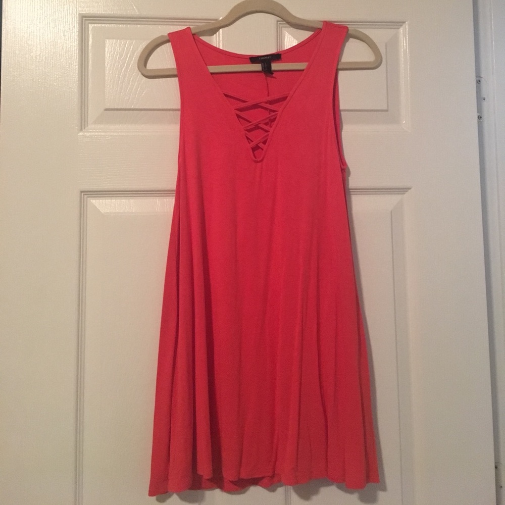 Red Criss cross dress