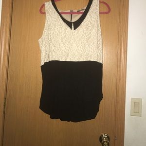 Plus size women top lace