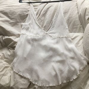 Free people white tank