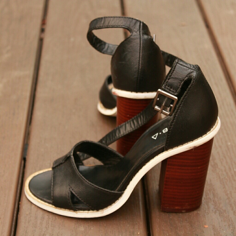 PRICE DROP: Color Block Sandle Heels