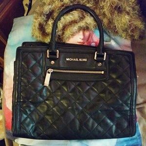 Black Michael Kors Purse Handbag