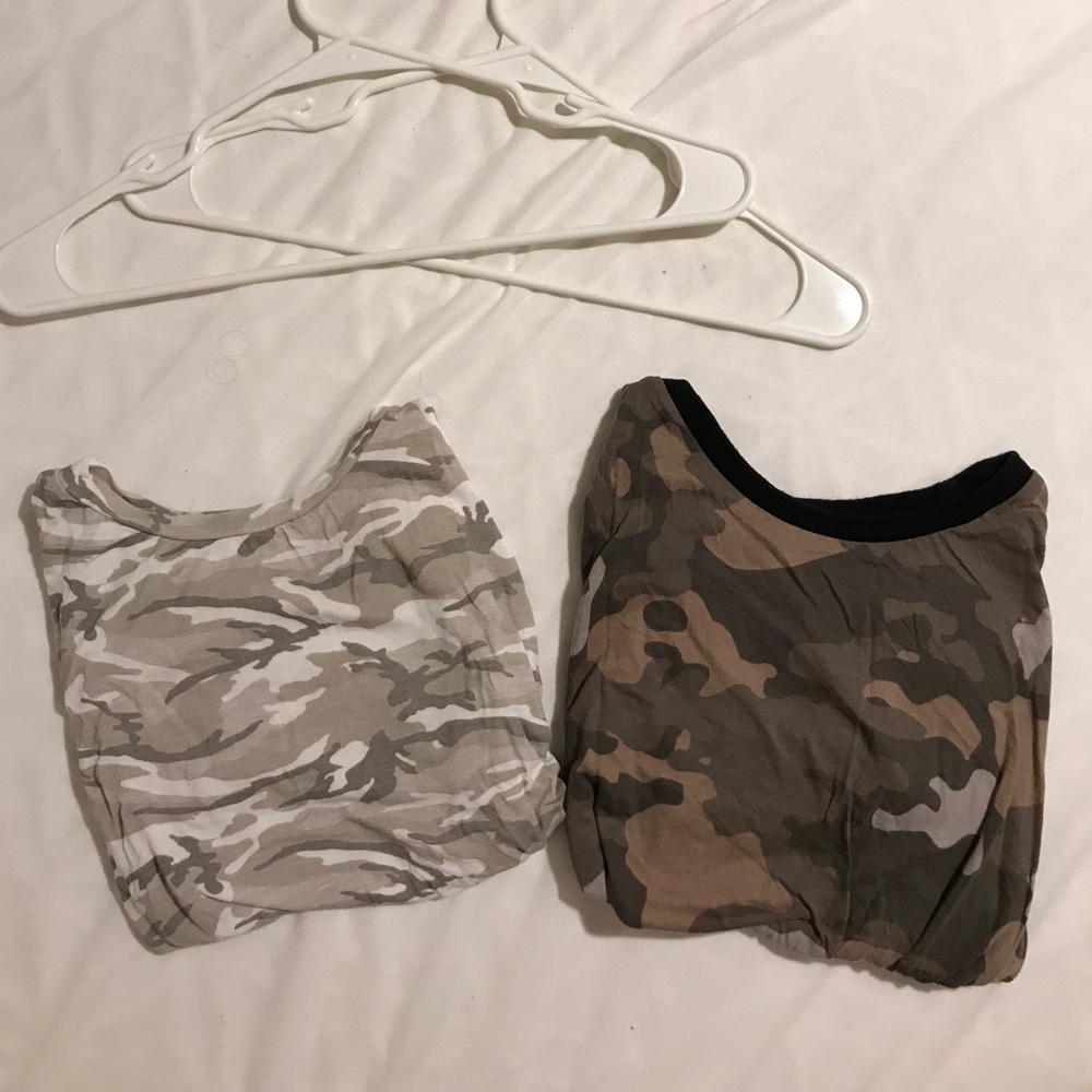 SOLD🔴🔴🔴🔴 PACSUN Camo shirts!