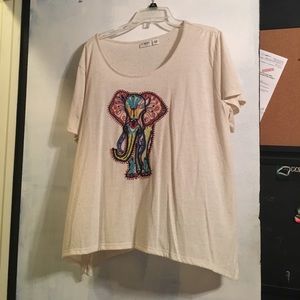 NWOT Elephant shirt