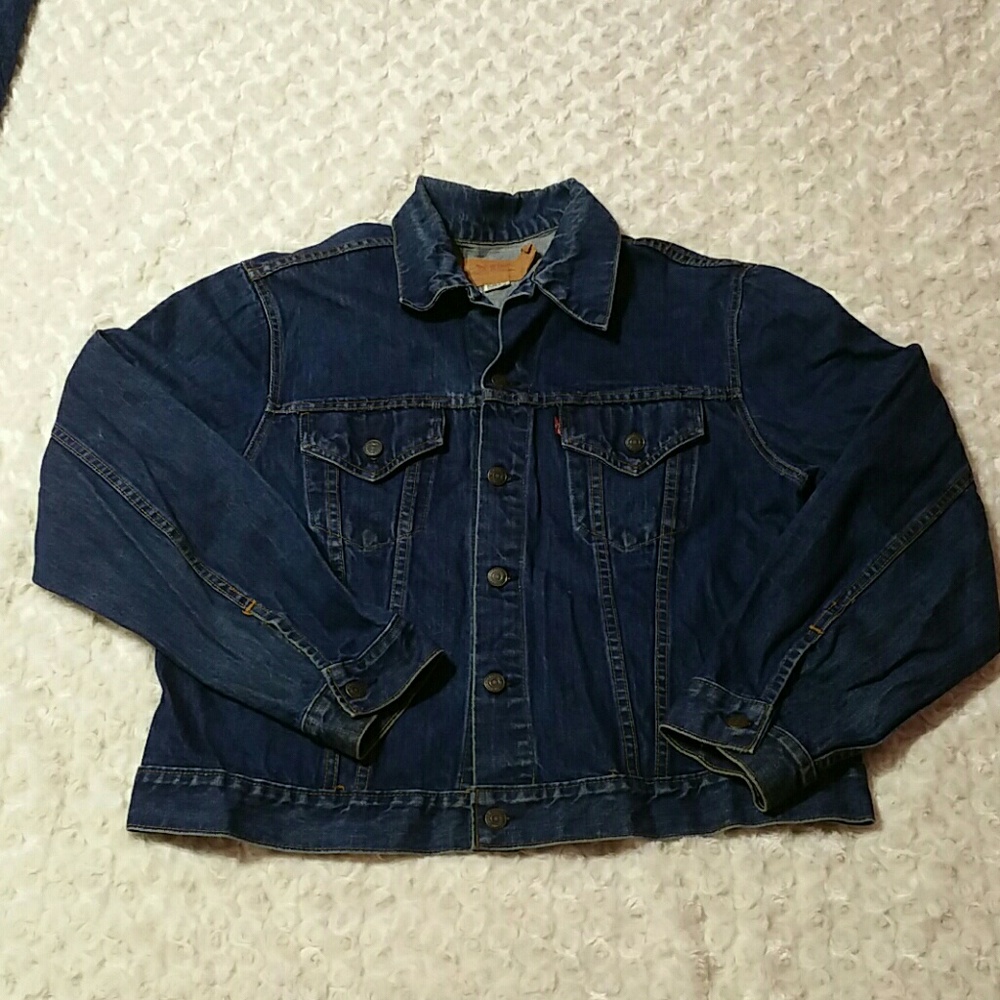 Vintage Levis Type III Jean Trucker Jacket 48