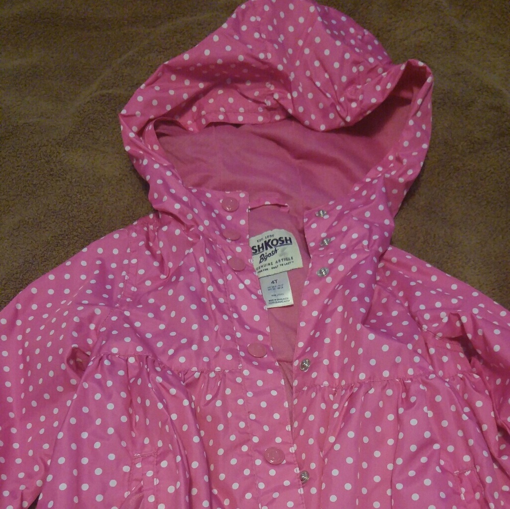 Pink Osh Kosh Jacket 4T
