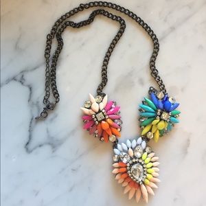  Bauble Bar Style Rainbow Necklace 