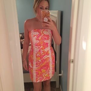 Lilly Pulitzer Strapless Dress