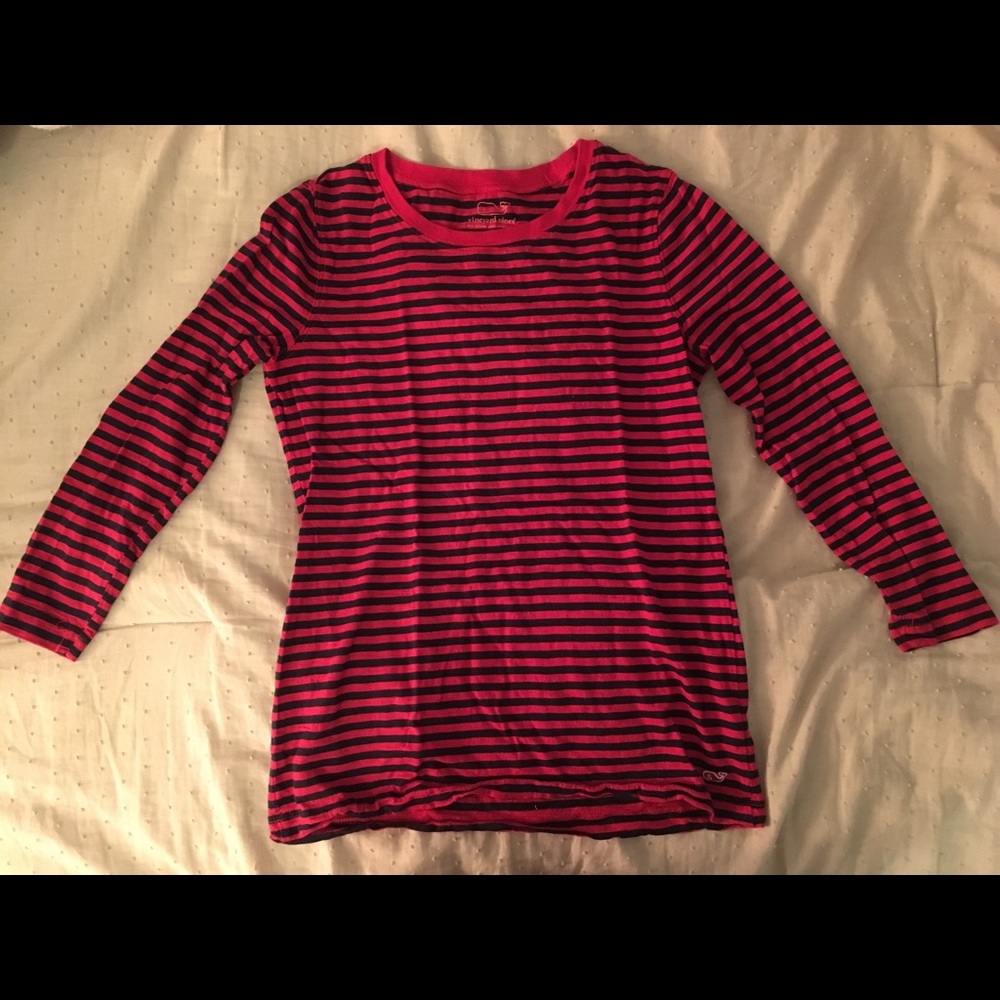 Vineyard Vines striped quarter sleeve