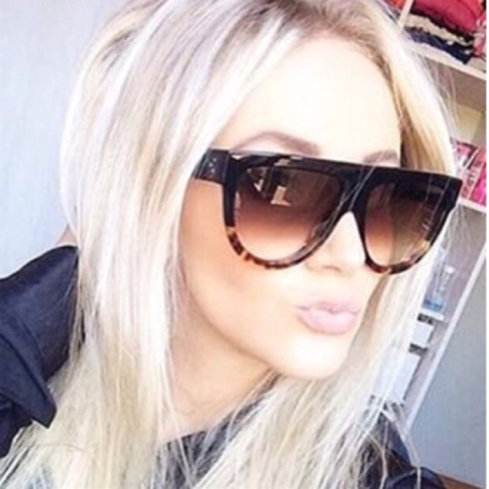 Oversize Retro Shield Shape Sunglasses/Shades