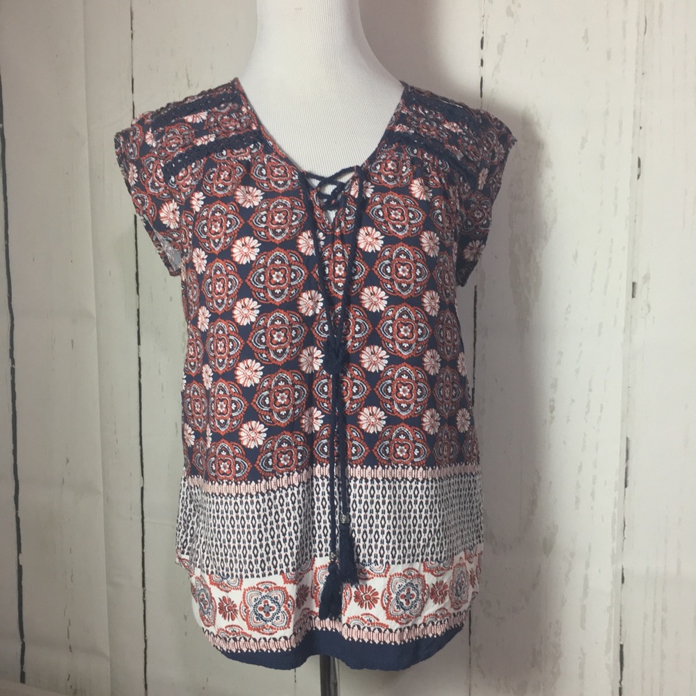 Daniel Rainn short sleeve blouse