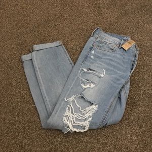 Distressed Denim Jeans