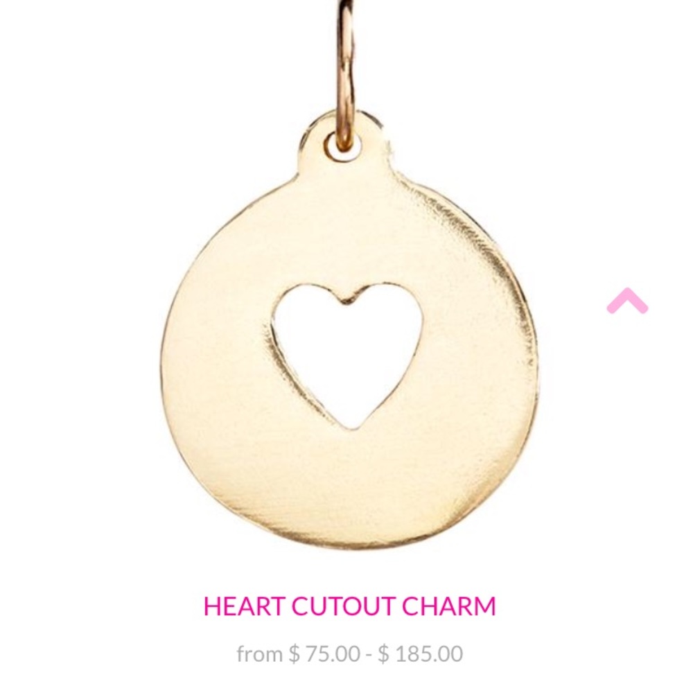 Helen Ficalora Heart Cut-out charm