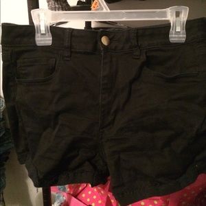 Black American Eagle high rise shortie