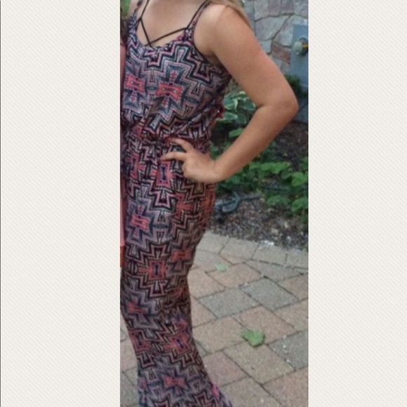 Aztec Pattern Jumpsuit - Picture 1 of 1