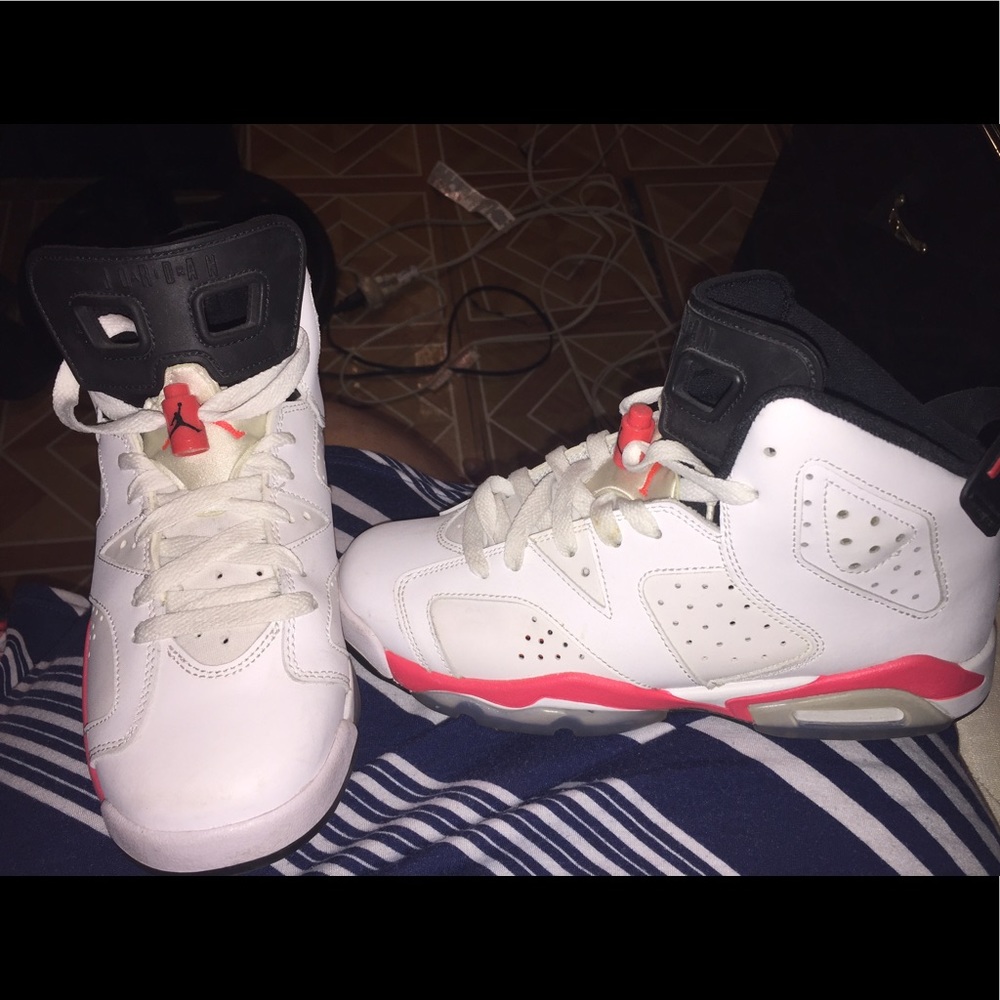 Air Jordan Retro 6 White Infrared