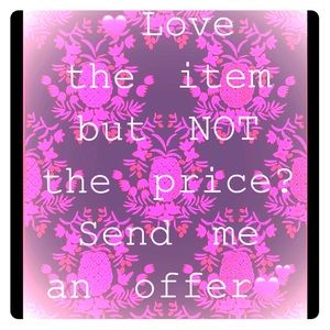 Feel free to make an offer 😊