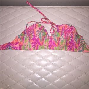 Tropical Pink Bathing Suit Top