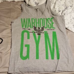 Flag Nor Fail Warhouse Gym tank (unisex)