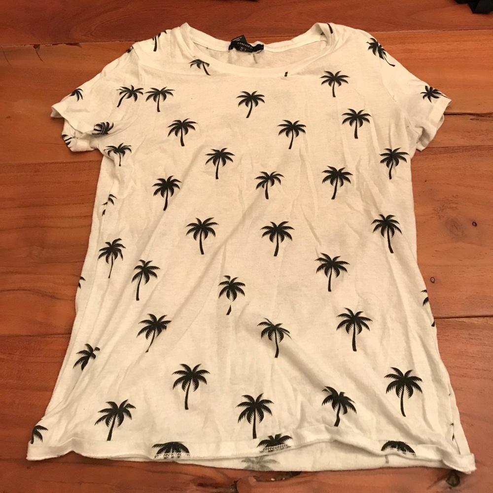 Forever 21 Palm Tree Top