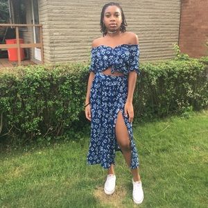 Two piece skirt and top