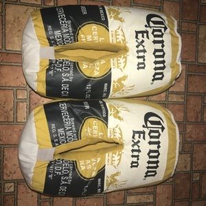Corona extra beer can slippers (m9-10)