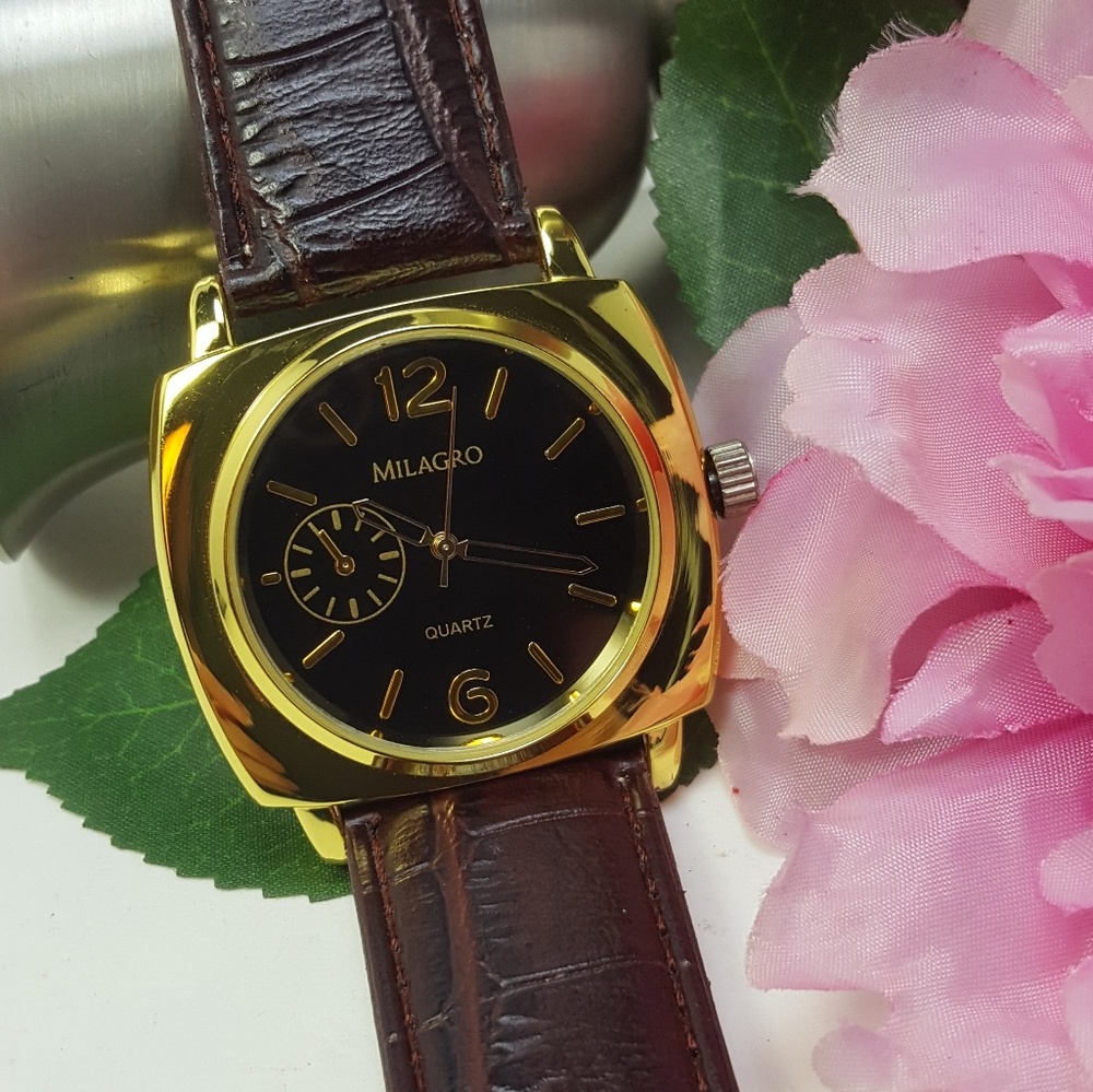 Milagro Leather Watch