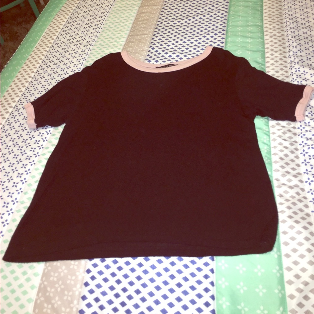 Black and pink shirt