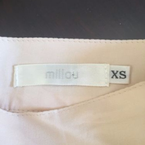 LF Millau Peach Skirt with Lace size XS! - Picture 3 of 3