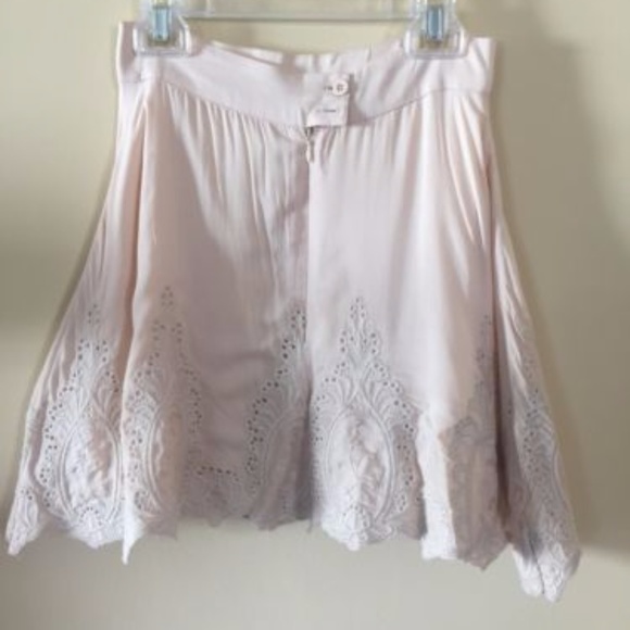 LF Millau Peach Skirt with Lace size XS! - Picture 2 of 3