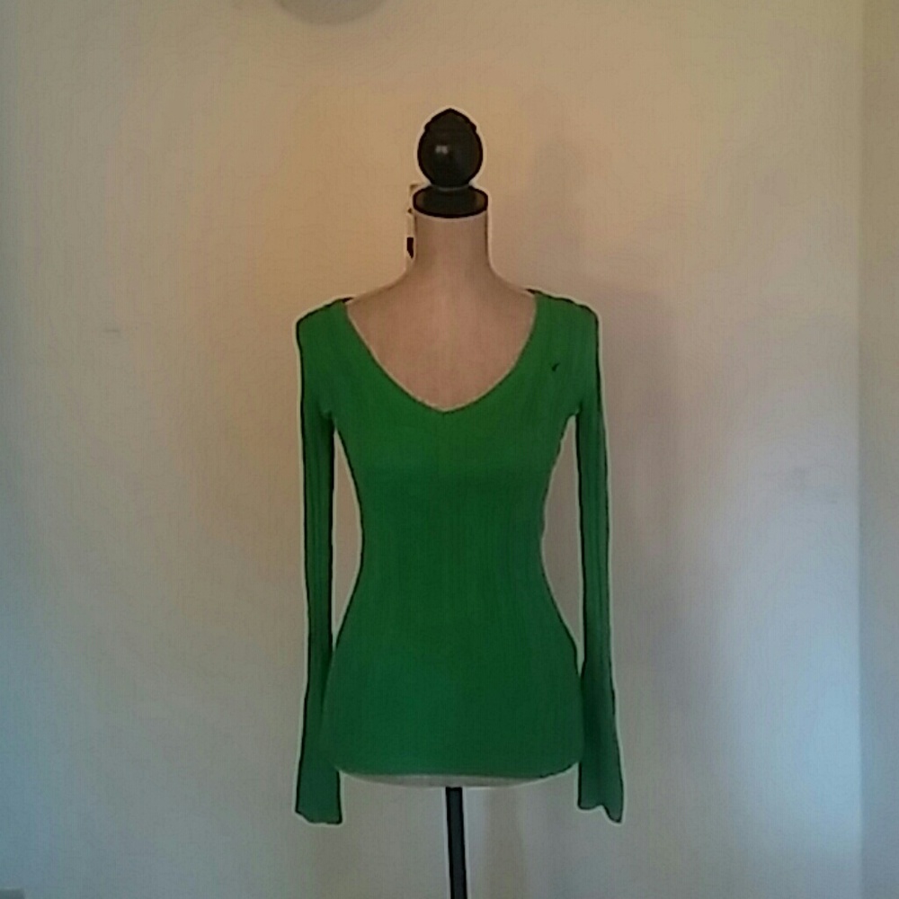 American Eagle Green Sweater