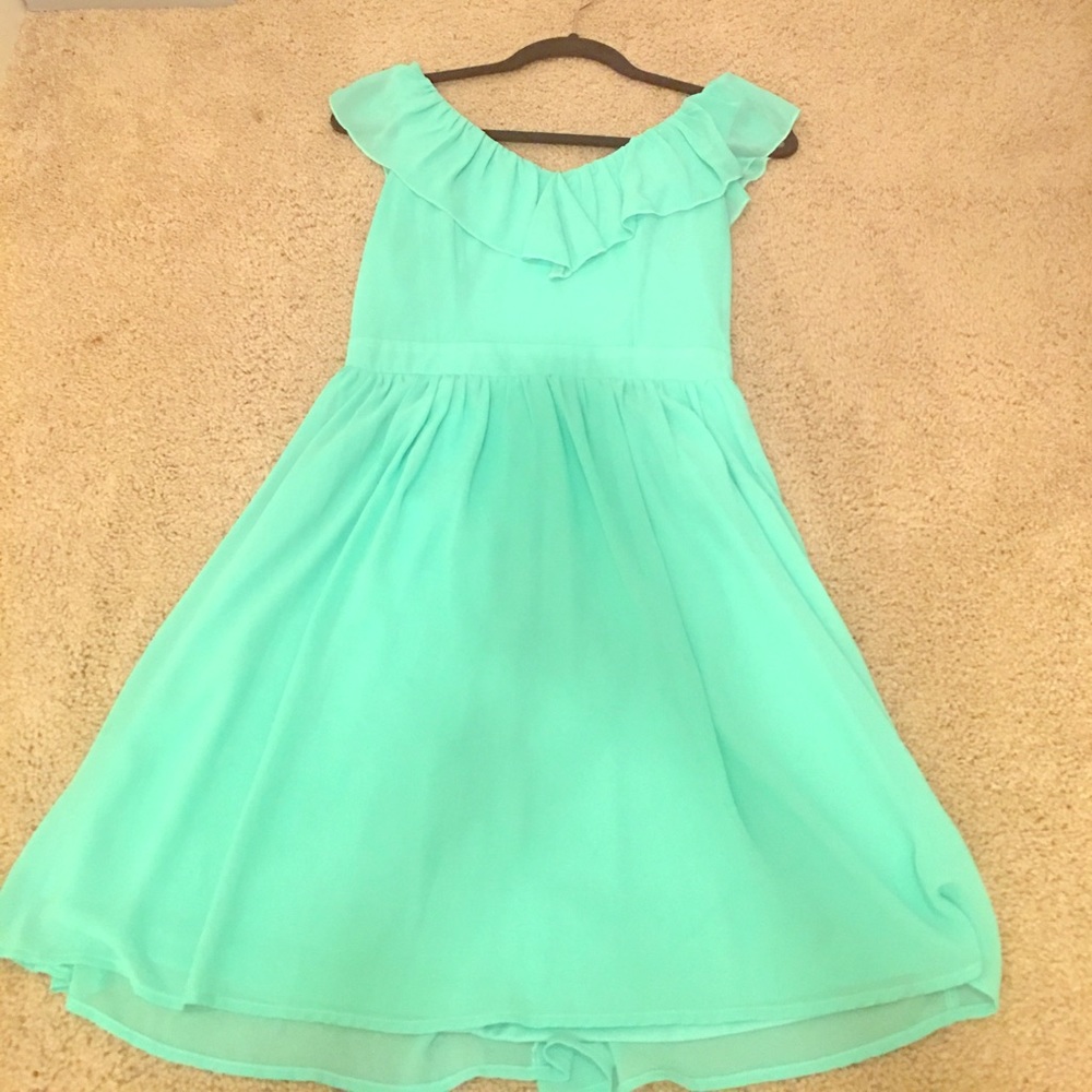 Beautiful green dress