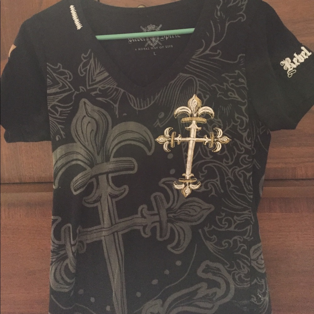 Rebel spirit t shirt