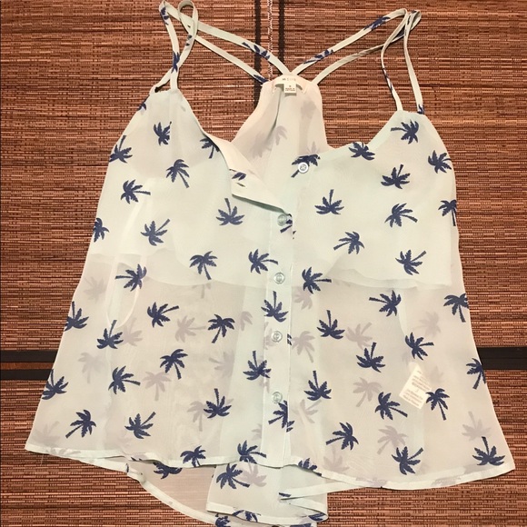 Semi-sheer summer tank from Pacsun - Picture 1 of 3