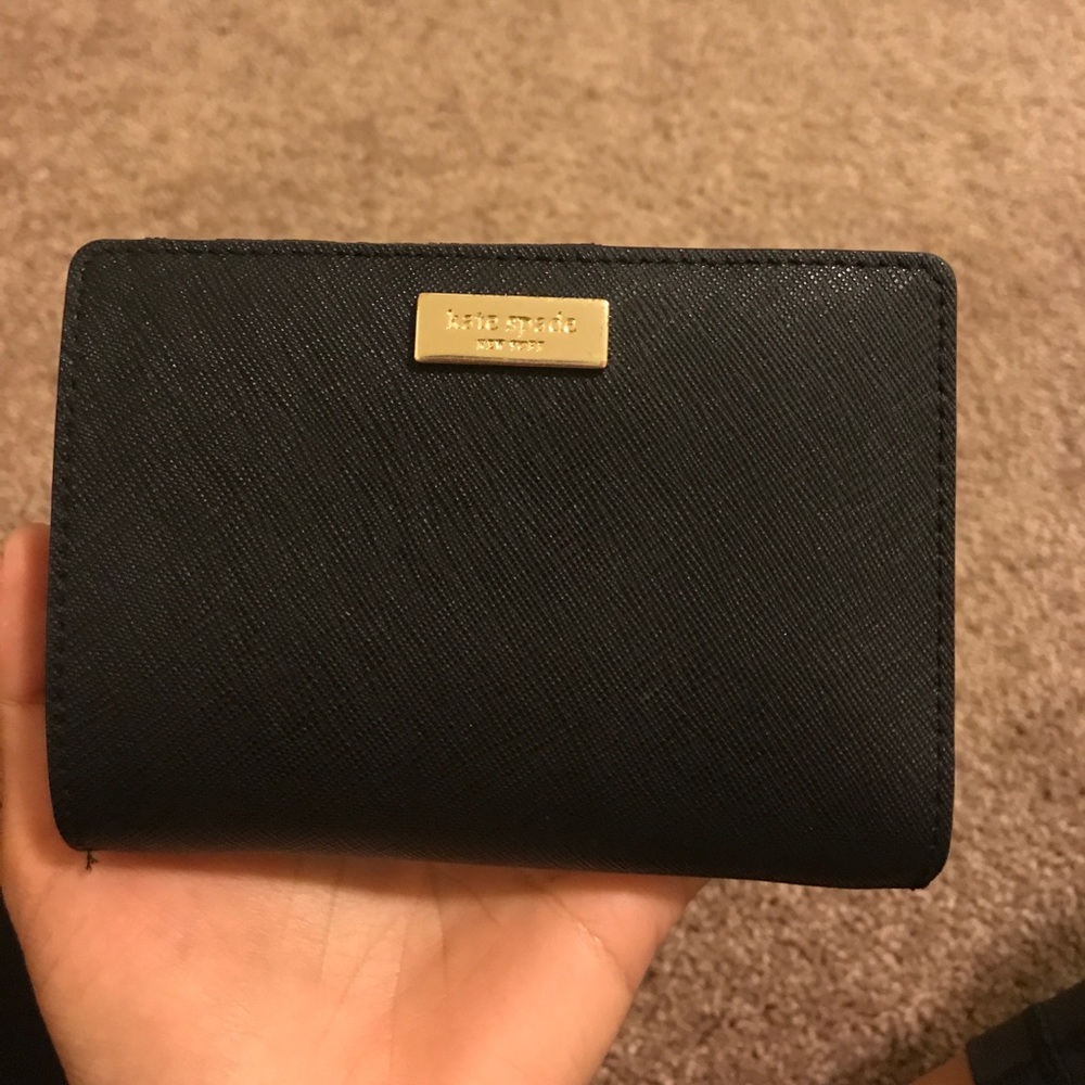 Kate spade black wallet