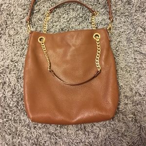 Tan Michael Kors purse