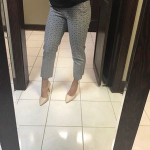 Old Navy Harper Ankle Black and White dress pants