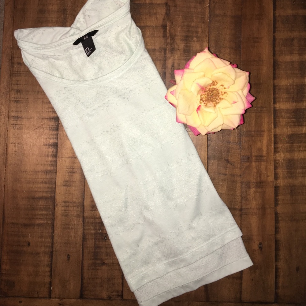 Mint green t-shirt
