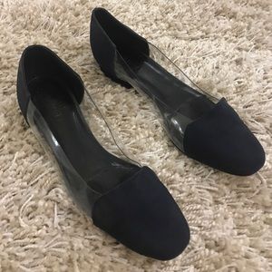 Ballet flats with Clear sides