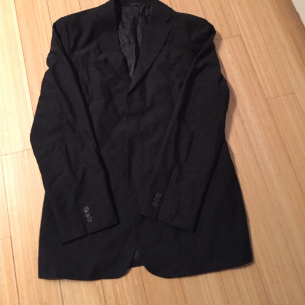 Men's Emporio Armani 2 button Black Jacket