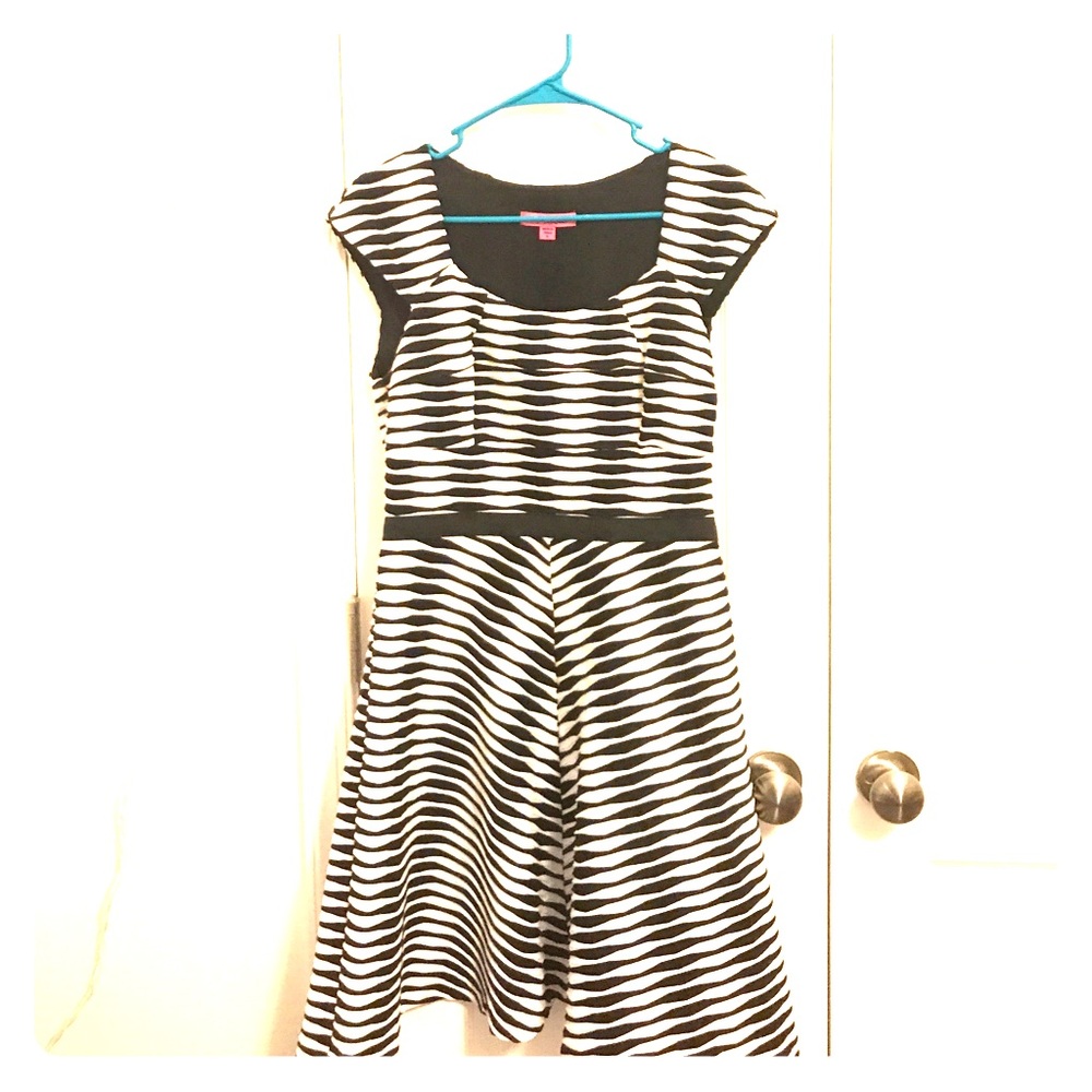 Striped Cutout Dress