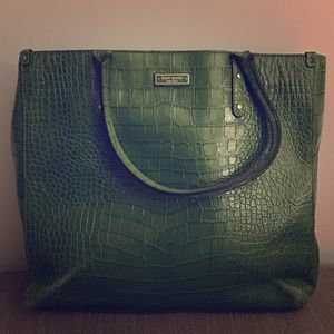 Kate Spade Crocodile  Hand Bag