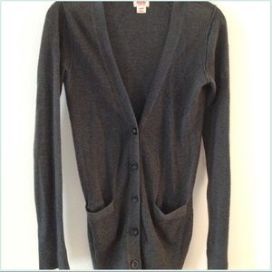 MOSSIMO Dark Grey Cardigan🌵