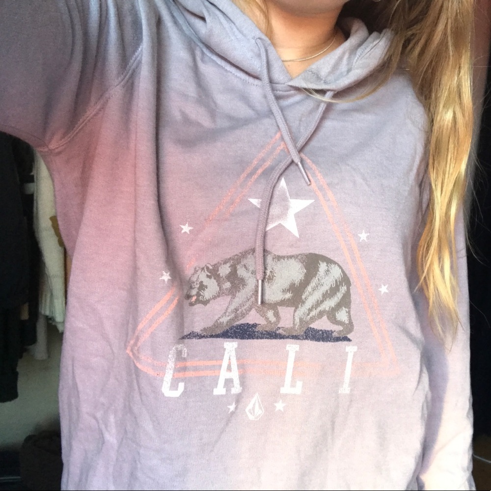 Volcom graphic hoodie size s