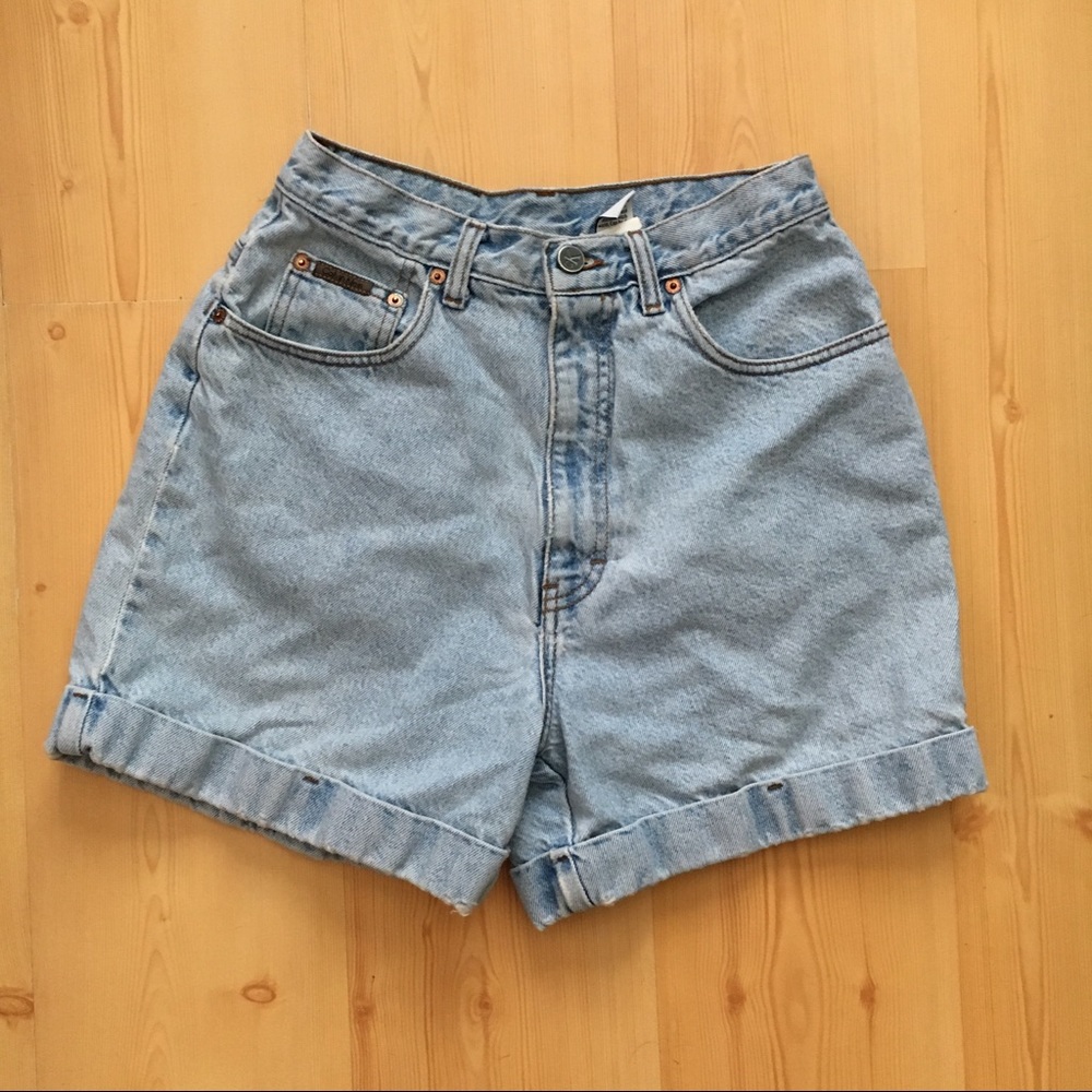 Vintage Calvin Klein High Waisted Shorts