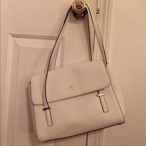 White/ivory Kate Spade shoulder bag
